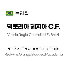브라질 빅토리아 헤지아 컨트롤 퍼먼테이션 250g